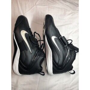 Nike Black White Football Cleats Men Sz 11.5